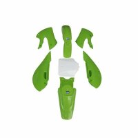 Verkleidungs SET Grün Typ 5 Pit Bike Dirt Bike KLX-AGB 200 - 250 ccm