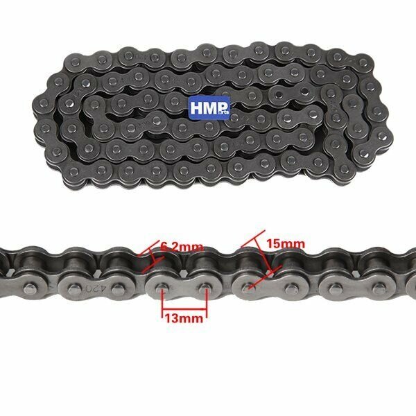 PGN #40 Rollenkette, Versetzte Glieder, 1,27 Cm Tei Produktbild-Vorschau 5