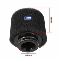 Sport Luftfilter 44 mm Schwarz Dirt Bike ATV Rocket Bike