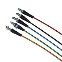 Gasseil / Gaszug - 700mm - 4 Farben ROT  Dirt Bike / Pit...