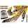 Aufkleber Sticker Set Decor X - Gelb Pit Bike Dirt Bike