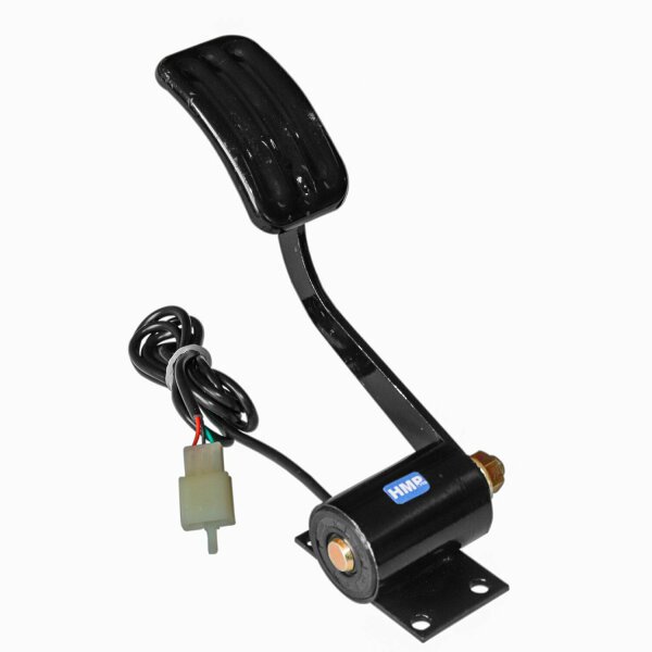 HMParts E-Scooter E-Kart Fu&szlig;gaspedal Pedal 12 - 48V Typ 3 - 185mm