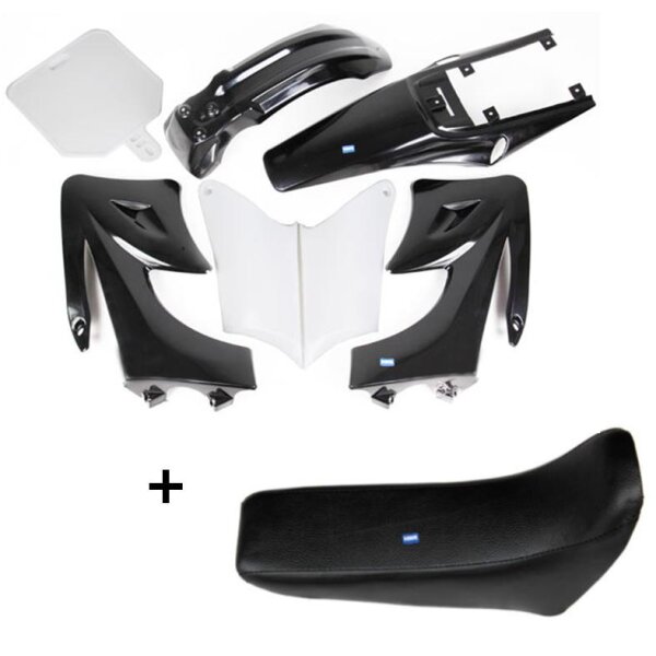 Verkleidungset 125-150 ccm SW Typ2 + Sitzbank SW typ2  Dirt Bike Pit Bike HMParts