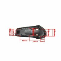 Verkleidungset 125-150 ccm SW Typ2 + Sitzbank SW typ2  Dirt Bike Pit Bike HMParts