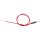 HMParts Dirt Bike Pit Bike Monkey XMOTO Gasseil / Gaszug - 1200mm - 4 Farben ROT