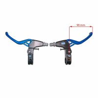 Bremshebel Set Re/Li  Performance blau 2-Takt Pocket Bike Mini Cross  HMParts