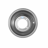 Stahlfelge 8 Zoll hinten Lochkreis 110 mm schwarz Quad ATV HMParts