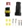 Superseal KFZ Stecker Kupplung Set 2 polig 0,75-1,50 mm2 wasserdicht HMParts