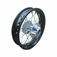 Hinterradfelge Stahl Felge 14 Zoll hinten 12mm schwarz Pit Bike Dirt Bike Cross HMParts