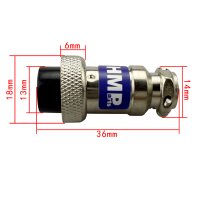 Stecker für Ladegerät Ladestecker 13mm 3-polig