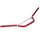 Alu Lenker mit Strebe 740 mm Rot Cross Pit Bike Dirt Bike Poket Bike