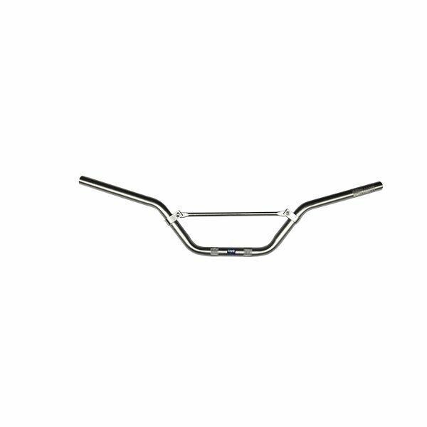 Lenker Alu mit Strebe 740 mm Silber Pit Bike Dirt Bike Poket Bike Cross HMParts