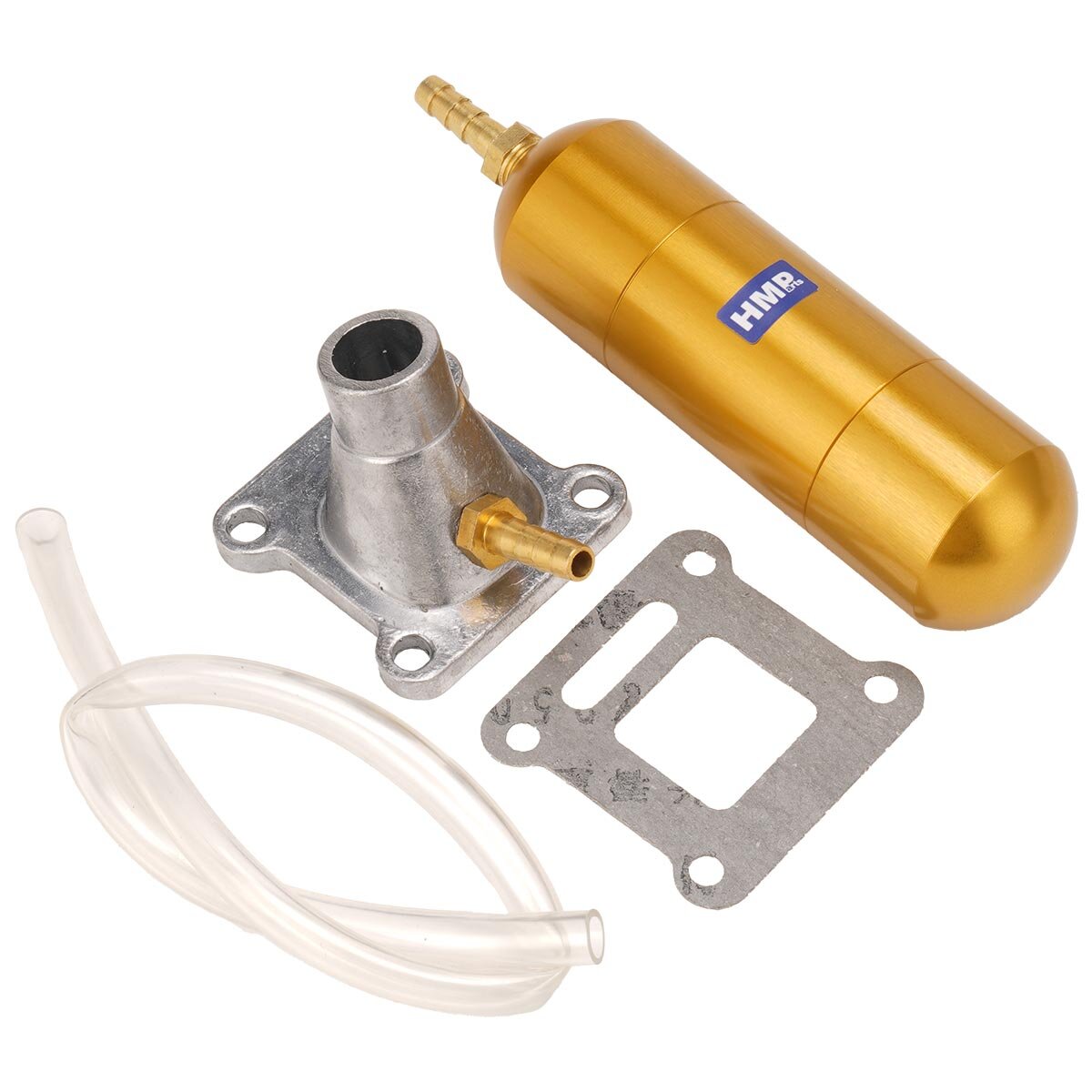 thumbnail image 2 of HMParts 15mm Gold Tuning Carburetor For 47cc/49cc Mini & Pocket Bikes 2 of 5