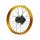 Alu Felge eloxiert 14 Zoll vorne gold 12 mm Typ2 Pit Dirt Bike Cross