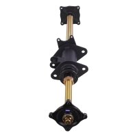HMParts ATV Quad Hinterachse / rear axle - 820 mm mit Radnaben NEU