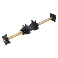 HMParts ATV Quad Hinterachse / rear axle - 820 mm mit Radnaben NEU