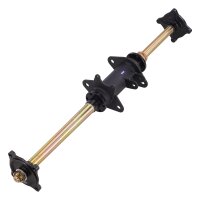 HMParts ATV Quad Hinterachse / rear axle - 820 mm mit Radnaben NEU