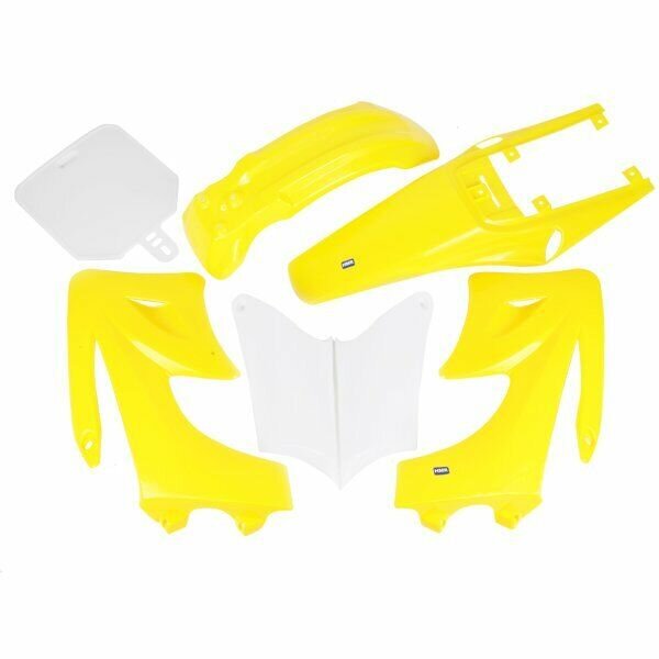 Verkleidungs SET Gelb Typ 2 Dirt Bike  Pit Bike HMParts