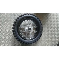 Hinterrad komplett Rad hinten 1.85x12 80/100-12 schwarz (12 mm) Pit Dirt Bike