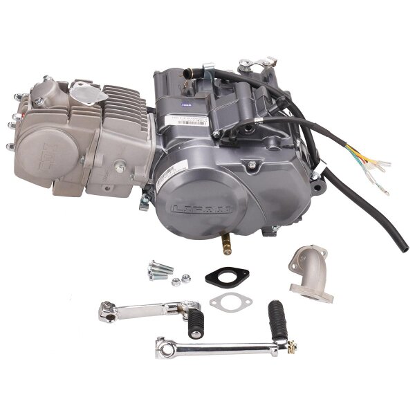 Moteur 110cc 4 Vitesses Semi-Auto Pour Pit Bike - Démarrage Électrique Et Kick, Prêt à Monter