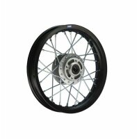 Alu Felge Eloxiert 12 Zoll vorne Schwarz 12mm Pit Bike Dirt Bike Cross