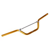 Alu Lenker mit Strebe 740 mm Gold für Pit Bike Dirt Bike Poket Bike Cross - HMParts