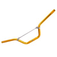 Alu Lenker mit Strebe 740 mm Gold für Pit Bike Dirt Bike Poket Bike Cross - HMParts