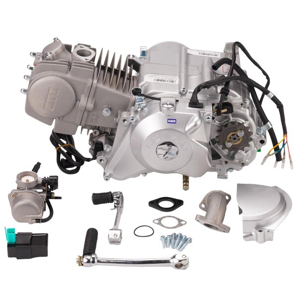 Kit Moteur 4 Vitesses 110cc Semi-automatique - Démarreur électrique Et Kick Pour Pit Bike