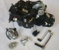 HMParts Pitbike Monkey 4-Gang Motor Set 110ccm halbautom....