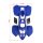 HMParts Quad  ATV Kinderquad 50 - 110 ccm Plastik Set Blau