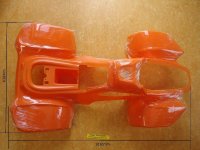 HMParts Plastik Set ROT  Quad ATV Kinderquad 50 - 110 ccm 