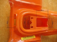 HMParts Quad ATV Kinderquad 50 - 110 ccm Plastik Set rot