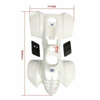 Quad ATV Kinderquad 50-110 ccm Plastik Set weiß...