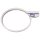 Auspuffschelle Schelle Alu oval 70/85mm, 50-150 ccm