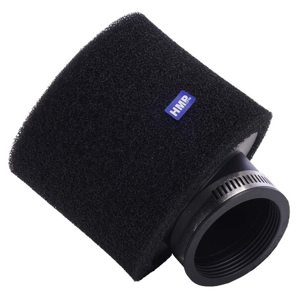 Performance Luftfilter Schaumstoff  schwarz Typ 13  48 mm