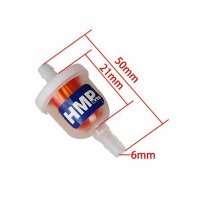 Benzinfilter 6 mm mit Benzinschlauch Pocket Bike Dirt bike ATV