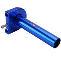 Alu Drehgasgriff Typ 11 blau ATV Dirt Pocket Bike Monkey