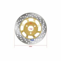 Bremsscheibe 220 mm Versatz 22 mm Monkey Dax