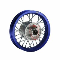 HMParts Alu-Felge eloxiert 10 hinten Blau Pit Bike Dirt Bike Cross