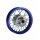HMParts Alu-Felge eloxiert 10 hinten Blau Pit Bike Dirt Bike Cross
