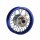 HMParts Alu-Felge eloxiert 10 hinten Blau Pit Bike Dirt Bike Cross