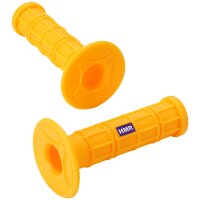 Griffgummi Lenkergummi Set 22 mm für Lenker mit Daumengas Gelb Atv Quad HMParts