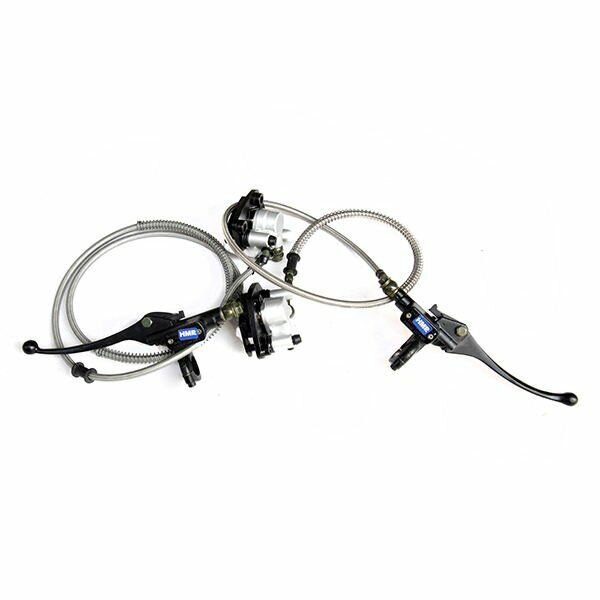 hydraulische Bremsen Kit H+V neu Dirt Bike Mini Cross 2-Takt HMParts