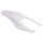 Verkleidungs SET Weiß Typ 2 Dirt Bike Pit Bike HMParts