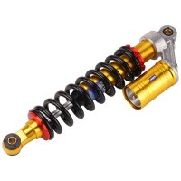 HMParts Dirt Pit Bike Quad ATV Federbein 360 mm gold schwarz