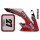 Top Aufkleber Set  X - Rot Pit Bike Dirt Bike HMParts