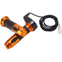Elektro Dreh Gas Griff SET Typ 5 Gold 12- 48 V Hallgeber...