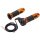 Elektro Dreh Gas Griff SET Typ 5 Gold 12- 48 V Hallgeber E-Bike E-Scooter