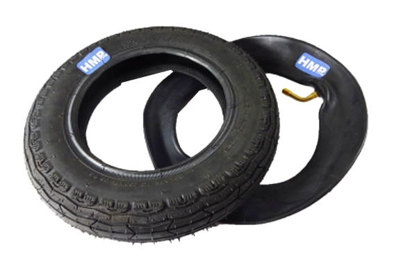 Reifen mit Schlauch10x2 (54 -152)  für E-Scooter / Kinderwagen / Fahrrad - HMParts