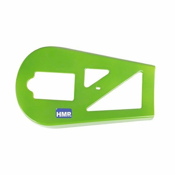 HMParts Mini Cross Dirt Bike Pocket Cross Kettenschutz grün